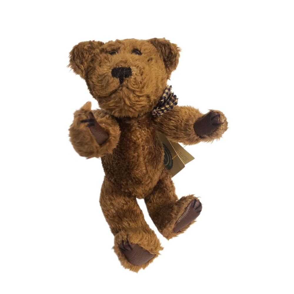 Boyds Bears Baxter B Bean 1985-1994 8" Plush Jointed Bear with Tags JB Bean
